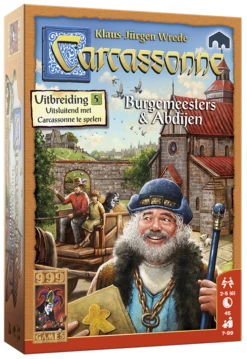 999 Games Carcassonne: Burgemeesters En Abdijen - Bordspel