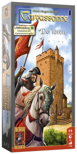 999 Games Carcassonne: De Toren - Bordspel