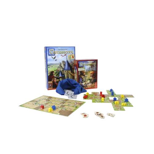 999 Games Carcassonne: Kooplieden & Bouwmeesters - Bordspel 4 999 Games Carcassonne: Kooplieden & Bouwmeesters - Bordspel - Afbeelding 2