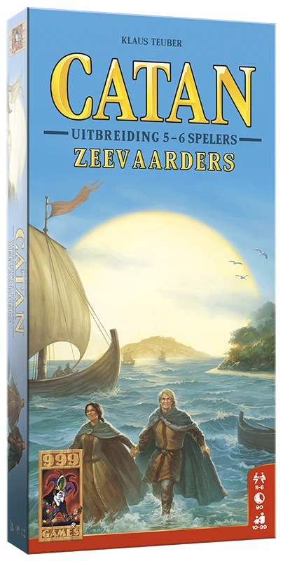 999 Games Catan: De Zeevaarders 5/6 Spelers - Bordspel 3 999 Games Catan: De Zeevaarders 5/6 Spelers - Bordspel