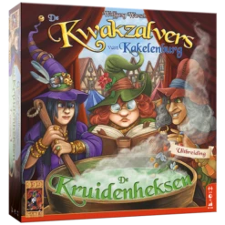 999 Games De Kwakzalvers Van Kakelenburg: De Kruidenheksen - Bordspel