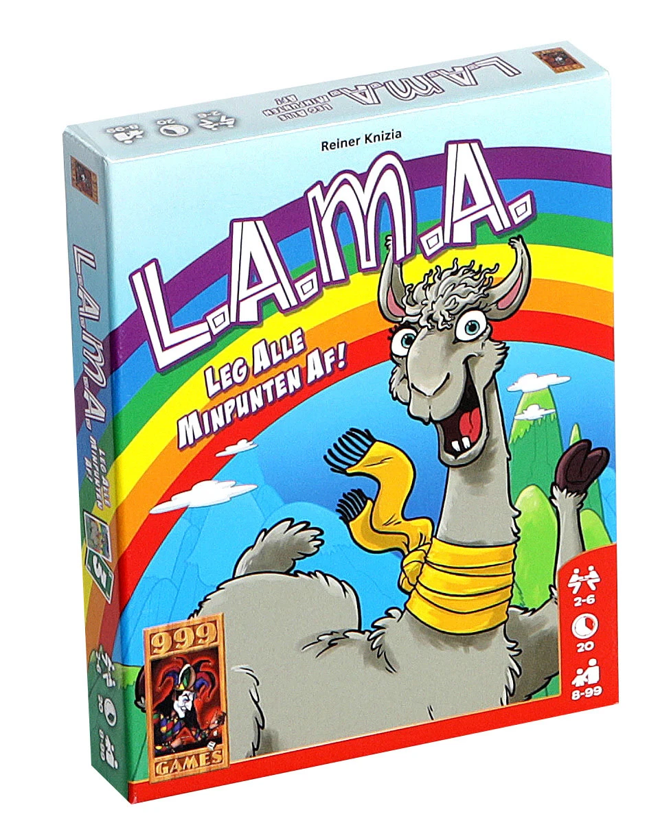 999 Games LAMA - Kaartspel 3 999 Games LAMA - Kaartspel