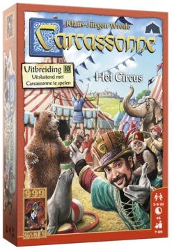 999 Games Spellen, Bordspellen - Carcassonne Uitbreiding: Het Circus