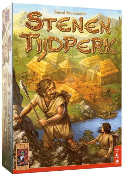 999 Games Stenen Tijdperk - Bordspel 3 999 Games Stenen Tijdperk - Bordspel