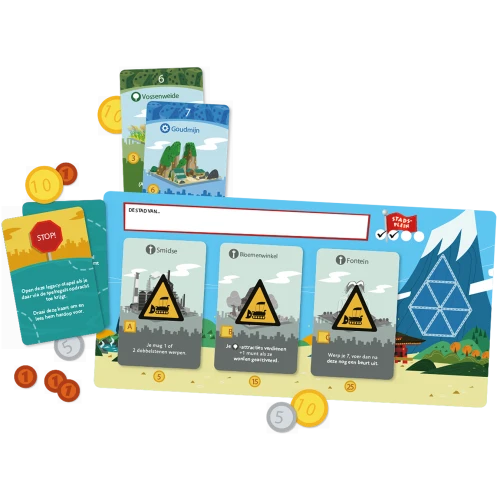 999 Games (UA) Machi Koro Legacy - Dobbelspel 4 999 Games (UA) Machi Koro Legacy - Dobbelspel - Afbeelding 2