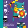 Djeco Djeco Spellen, Kinderspellen - Kaartspel Hero Town, 6-99 Jr.