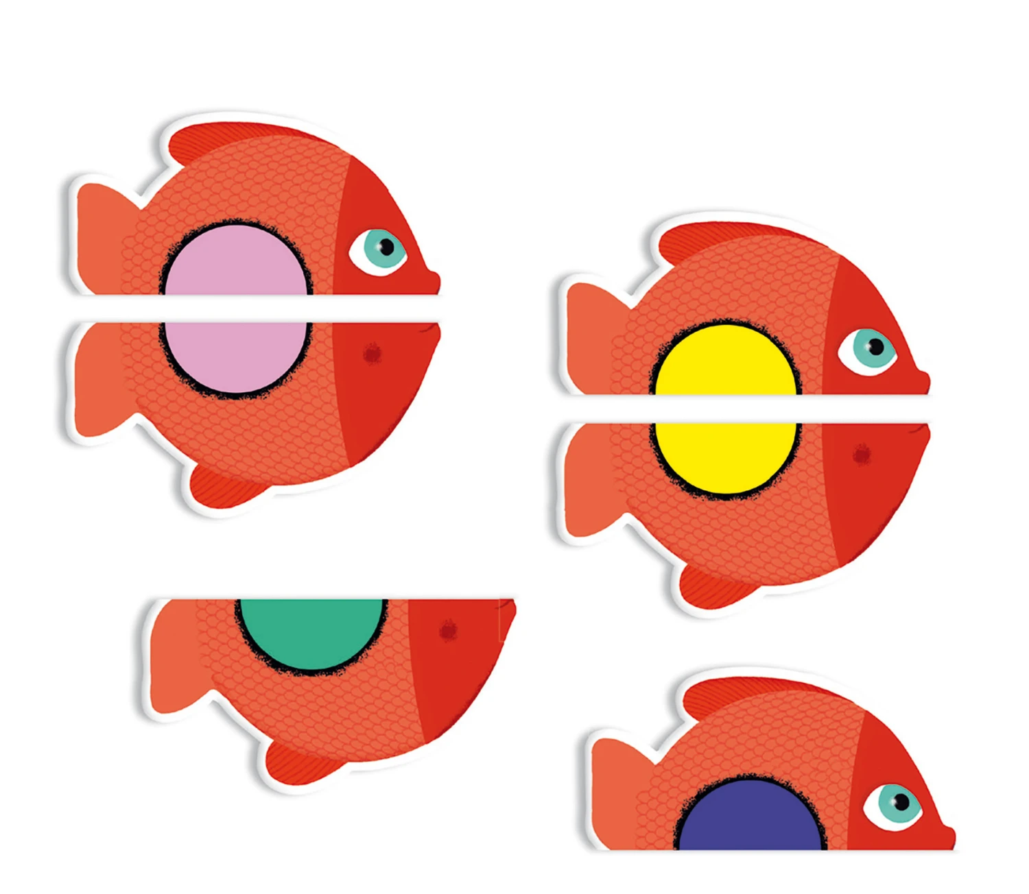 Djeco Djeco Spellen, Kinderspellen - Kaartspel Little Puzzle, 2,5-5 Jr. 4 Djeco Djeco Spellen, Kinderspellen - Kaartspel Little Puzzle, 2,5-5 Jr. - Afbeelding 2