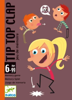 Djeco Djeco Spellen, Kinderspellen - Kaartspel Tip Top Clap, 6-99 Jr.