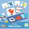 Djeco Educatieve Spellen - Associatiespel Melo-Animo, 3+ -Kinderspel Winkel djeco educatieve spellen associatiespel melo animo