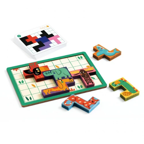 Djeco Educatieve Spellen - Logicaspel Pentanimo, 5+ 4 Djeco Educatieve Spellen - Logicaspel Pentanimo, 5+ - Afbeelding 2