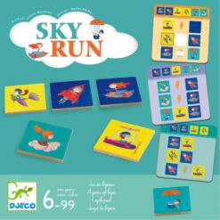 Djeco Educatieve Spellen - Logicaspel Sky Run, 6+