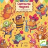Djeco Spellen, Kinderspellen - Carnaval Magnet, 7+ -Kinderspel Winkel djeco spellen kinderspellen carnaval magnet 7