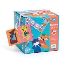 Djeco Spellen, Kinderspellen - Domino Kleine Vrienden, 3+