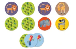 Djeco Spellen, Kinderspellen - Memo Jungle, 3+ 5 Djeco Spellen, Kinderspellen - Memo Jungle, 3+ -Kinderspel Winkel djeco spellen kinderspellen memo jungle 3 1