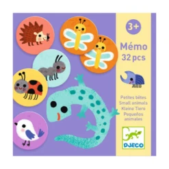 Djeco Spellen, Kinderspellen - Memo Kleine Dieren, 3+ -Kinderspel Winkel djeco spellen kinderspellen memo kleine dieren 3 2