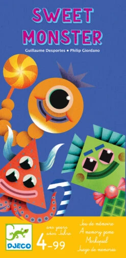 Djeco Sweet Monster -Kinderspel Winkel djeco sweet monster 2