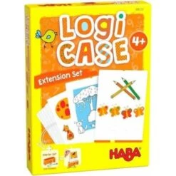 HABA Educatieve Spellen - LogiCASE, Uitbreidingsset - Dieren 4+