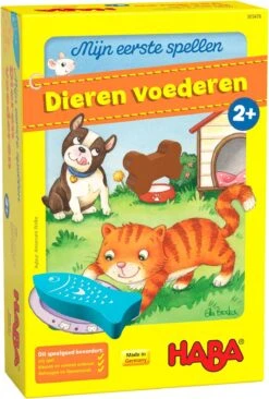 HABA HABA Spel - Mijn Eerste Spellen - Dieren Voederen (Nederlands) -Kinderspel Winkel haba haba spel mijn eerste spellen dieren voederen 2