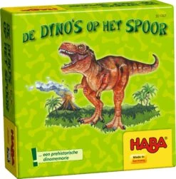 HABA HABA Supermini Spel - De Dino's Op Het Spoor (Nederlands) -Kinderspel Winkel haba haba supermini spel de dinos op het spoor ned 2