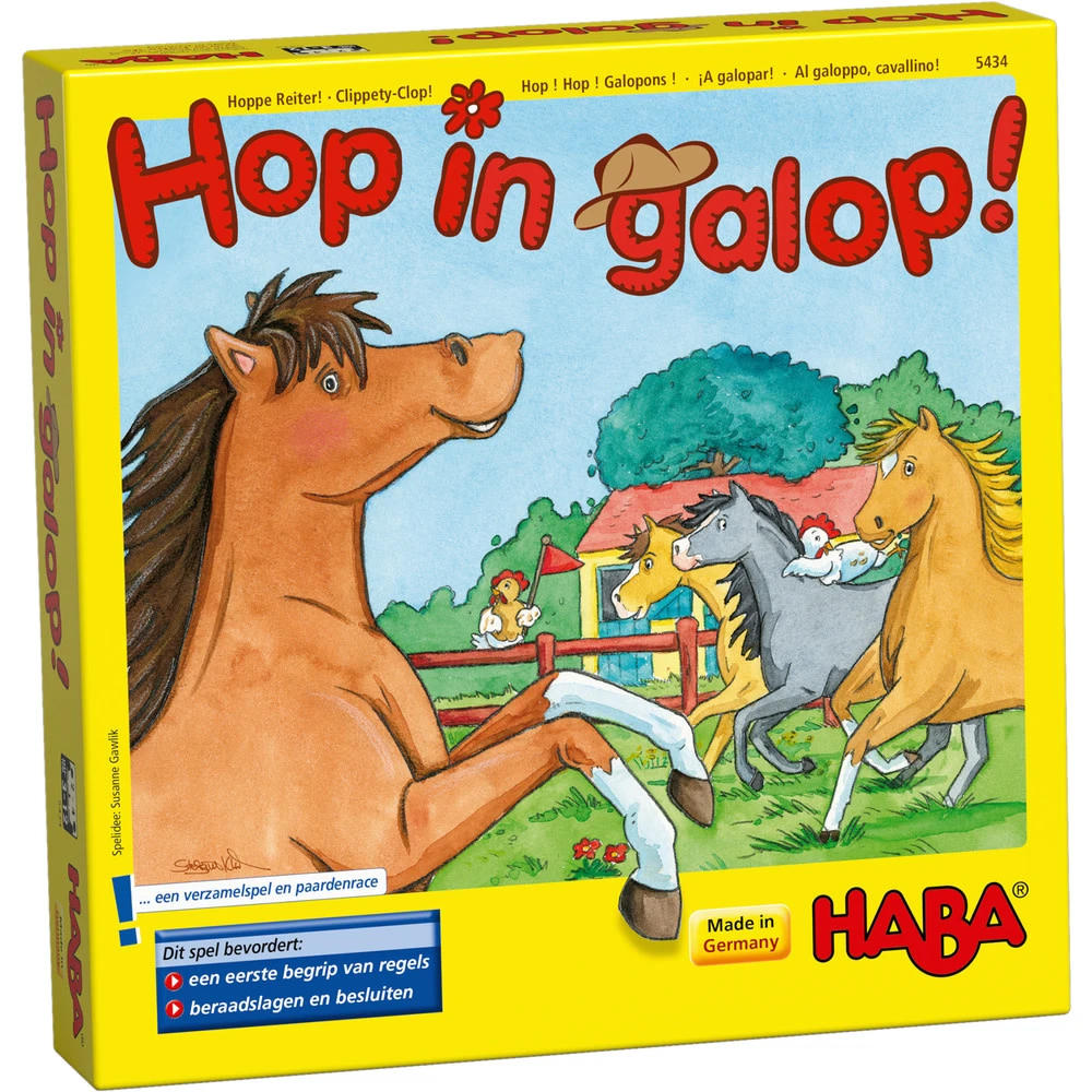 HABA Hop In Galop! 6 HABA Hop In Galop! - Afbeelding 4