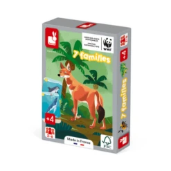 Janod Spellen, Kinderspellen - WWF Spel Happy Family Het Dierenrijk -Kinderspel Winkel janod spellen kinderspellen wwf spel happy family 8