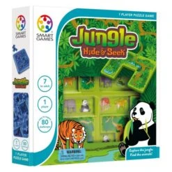 SmartGames Braingames - Jungle Hide & Seek (80 Opdrachten), 7+
