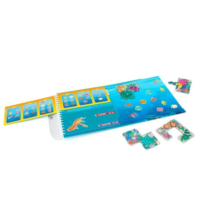 SmartGames Magneet Puzzel, Spel - Coral Reef (48 Opdrachten), 4+ 4 SmartGames Magneet Puzzel, Spel - Coral Reef (48 Opdrachten), 4+ - Afbeelding 2