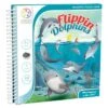 SmartGames Magneet Puzzel, Spel - Flippin' Dolphins (48 Opdrachten), 7+ -Kinderspel Winkel smartgames magneet puzzel spel flippin dolphins 48