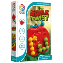 SmartGames Spellen, Braingames - Apple Twist (60 Opdrachten), 5+