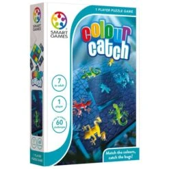 SmartGames Spellen, Braingames - Colour Catch (60 Opdrachten), 7+