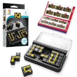 SmartGames Spellen, Braingames - IQ Circuit (120 Opdrachten), 8+ -Kinderspel Winkel smartgames spellen braingames iq circuit 120 opdra 2