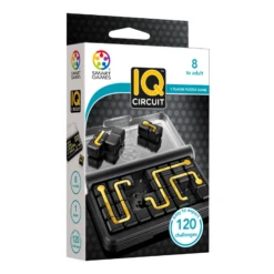 SmartGames Spellen, Braingames - IQ Circuit (120 Opdrachten), 8+