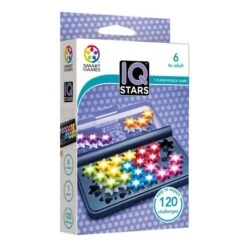 Kinderspel Winkel 3 SmartGames Spellen, Braingames - IQ Stars (120 Opdrachten), 6+