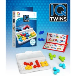 SmartGames Spellen, Braingames - IQ Twins (120 Opdrachten) 9 SmartGames Spellen, Braingames - IQ Twins (120 Opdrachten) -Kinderspel Winkel smartgames spellen braingames iq twins 120 opdrach 3