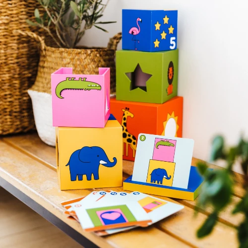 SmartGames Spellen, Kinderspellen - Peek A Zoo, 2+ 4 SmartGames Spellen, Kinderspellen - Peek A Zoo, 2+ - Afbeelding 2