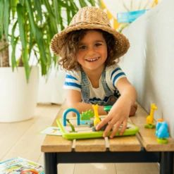 SmartGames Spellen, Kinderspellen - Safari Park Jr. (60 Opdrachten), 3+ -Kinderspel Winkel smartgames spellen kinderspellen safari park jr 60 3