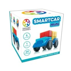 SmartGames (UA) Spellen, Braingames - SmartCar Mini (48 Opdrachten), 6+