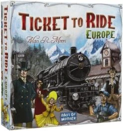 Spellen, Bordspellen - Ticket To Ride Europe NL