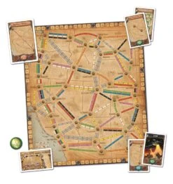 Spellen, Bordspellen - Ticket To Ride France/Old West -Kinderspel Winkel spellen bordspellen ticket to ride france old west 2