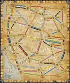 Spellen, Bordspellen - Ticket To Ride France/Old West -Kinderspel Winkel spellen bordspellen ticket to ride france old west 3