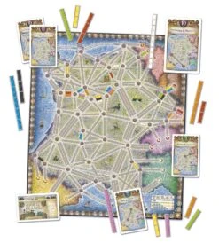 Spellen, Bordspellen - Ticket To Ride France/Old West -Kinderspel Winkel spellen bordspellen ticket to ride france old west 6