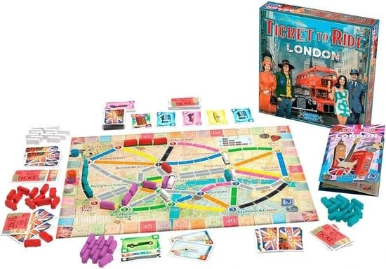 Spellen, Bordspellen - Ticket To Ride London NL 4 Spellen, Bordspellen - Ticket To Ride London NL - Afbeelding 2