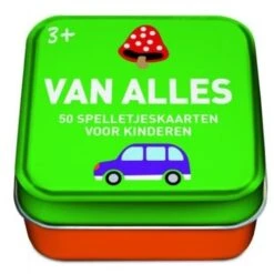 Spellen , Kaartspellen - 50 Spelletjeskaarten Voor Kinderen, Van Alles 3+