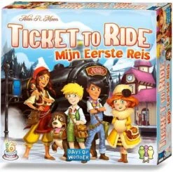 Spellen, Kinderspellen - Ticket To Ride Mijn Eerste Reis, 6+