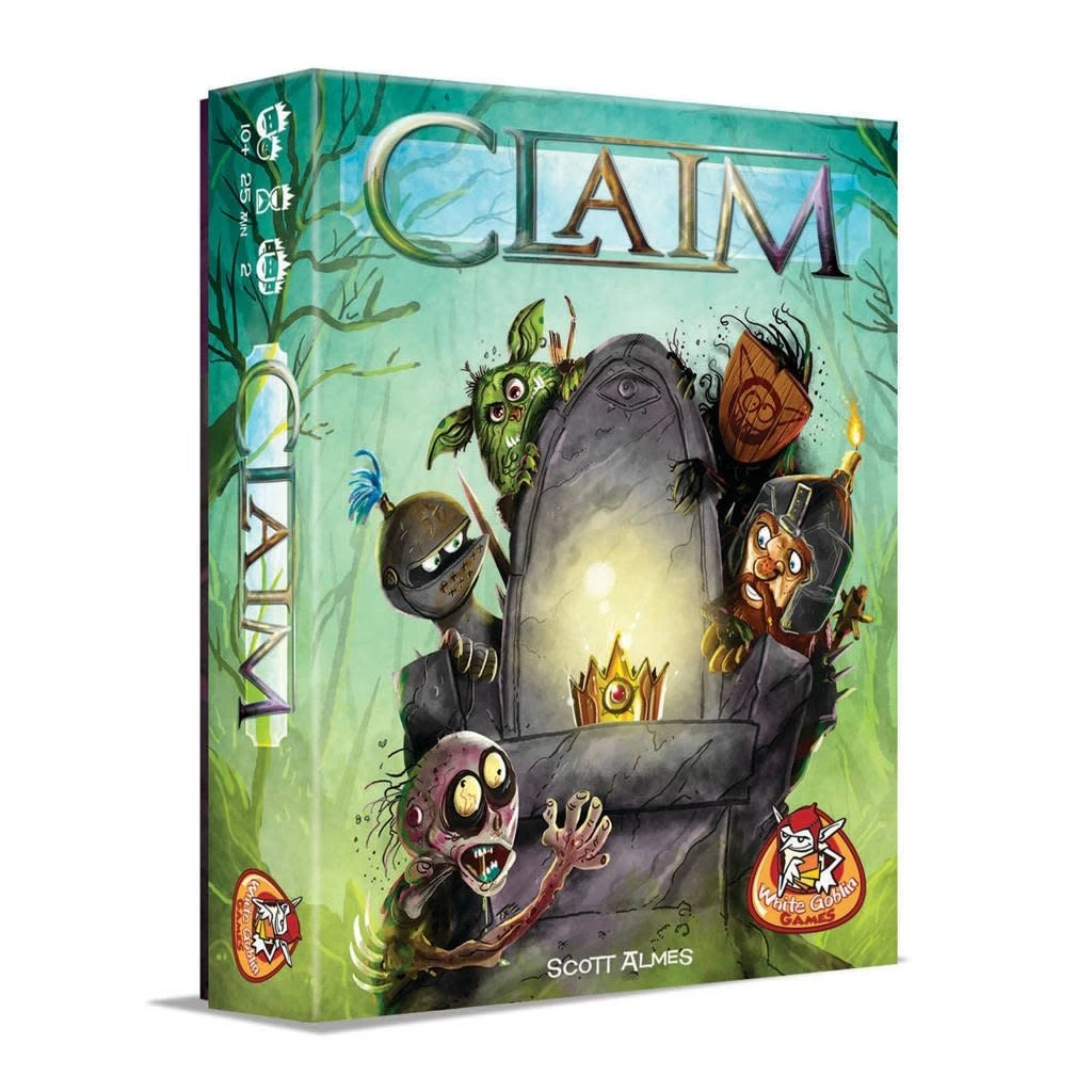 White Goblin Games Spellen, Kaartspellen - Claim, 10+ 3 White Goblin Games Spellen, Kaartspellen - Claim, 10+