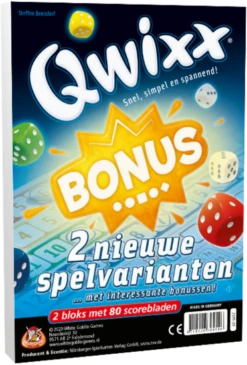 White Goblin Games White Goblin Games Spellen, Dobbelspellen - Uitbreiding: Qwixx Bonus
